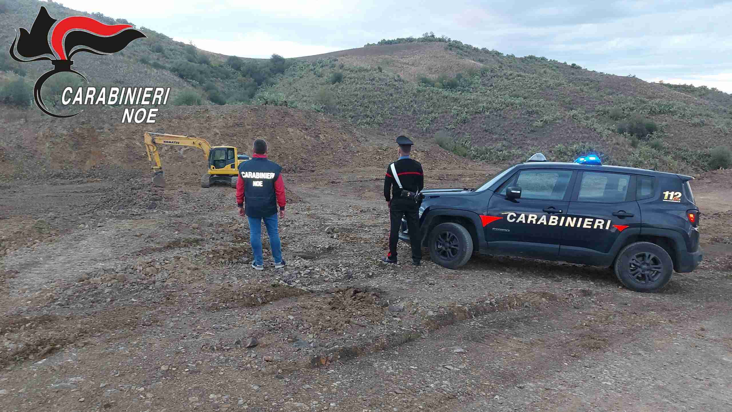Carabinieri del Noe sequestrano cava a Palagonia