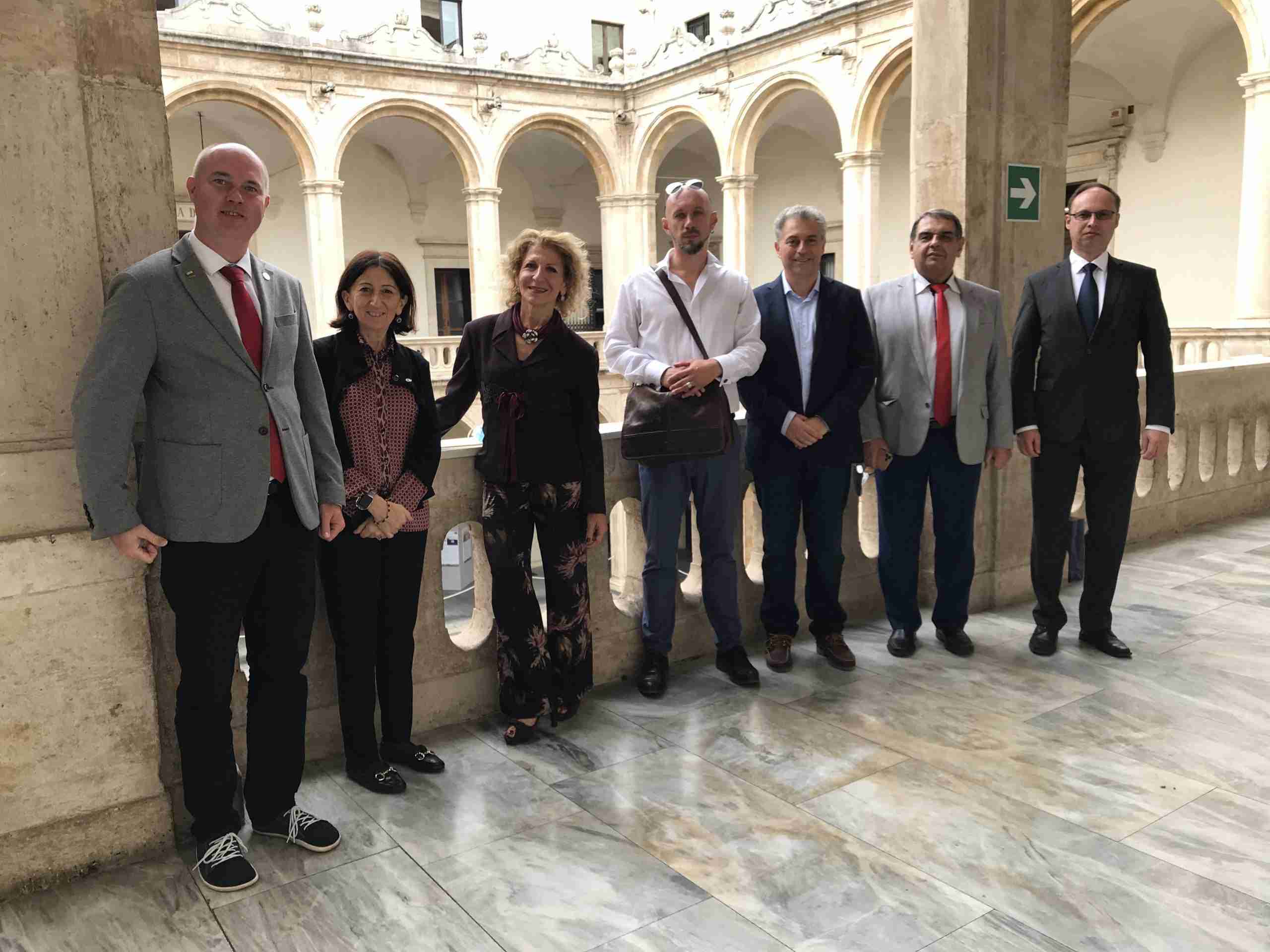Una delegazione dell’University of Žilina in visita all’ateneo di Catania