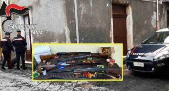 Nascondeva arsenale a casa, arrestato 33enne