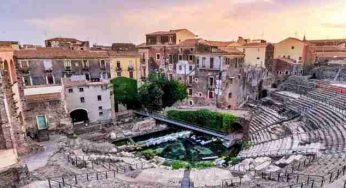 Studenti di Catania a lezione di filosofia al Teatro greco-romano