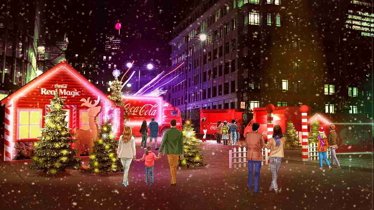 Il Real Magic Village accende il Natale di Piazza Verga
