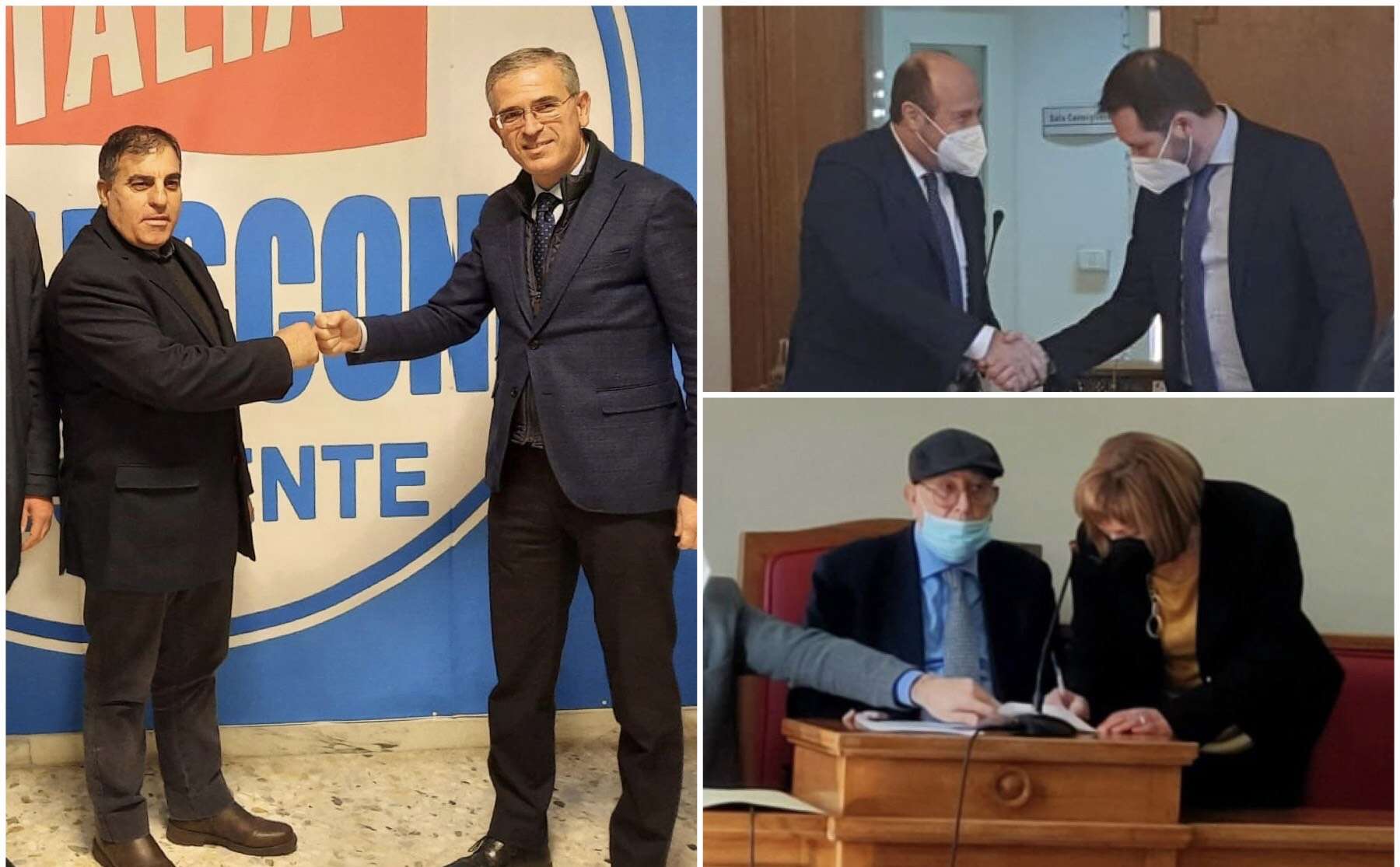 Forza Italia, tre nuovi assessori comunali azzurri nel Catanese