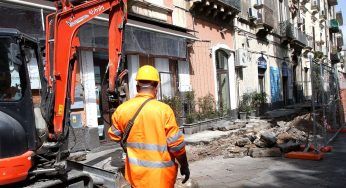 Catania Rete Gas, nuove condotte in piazza Federico di Svevia