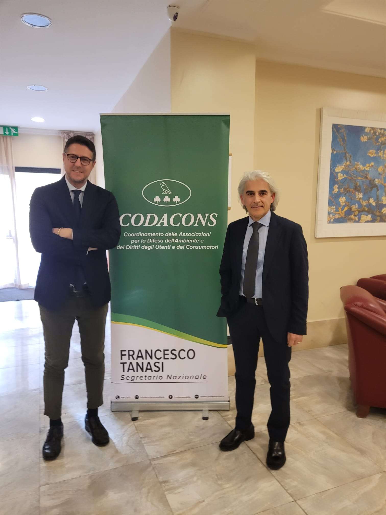 Codacons, incontro tra il Sottosegretario Molteni e Francesco Tanasi