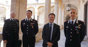 UNICT: L’Arma incontra l’università Visita al rettore e incontro con gli studenti