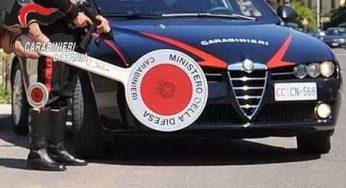 Catania: non si ferma all’alt dei carabinieri perché senza patente, arrestato