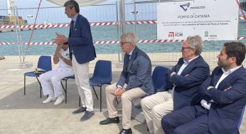 Iniziati i lavori di ripristino della Nuova Darsena del Porto di Catania