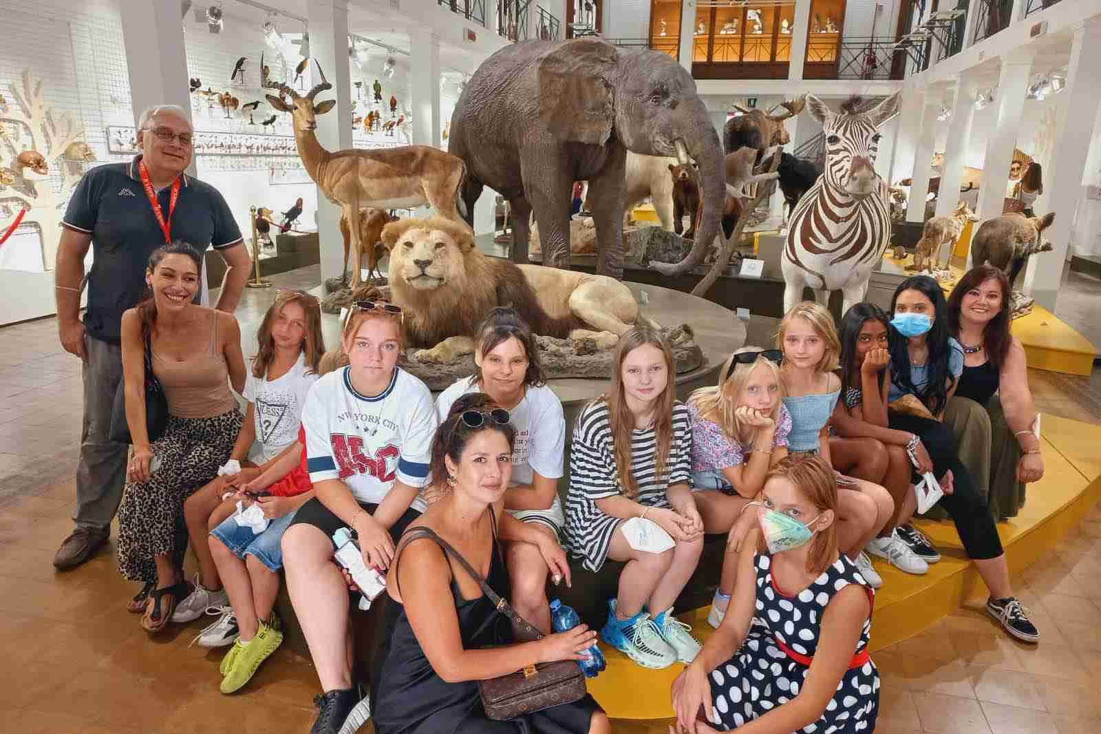 L’Elefante Africano e i suoi “fratelli” incantano dodici bimbi ucraini