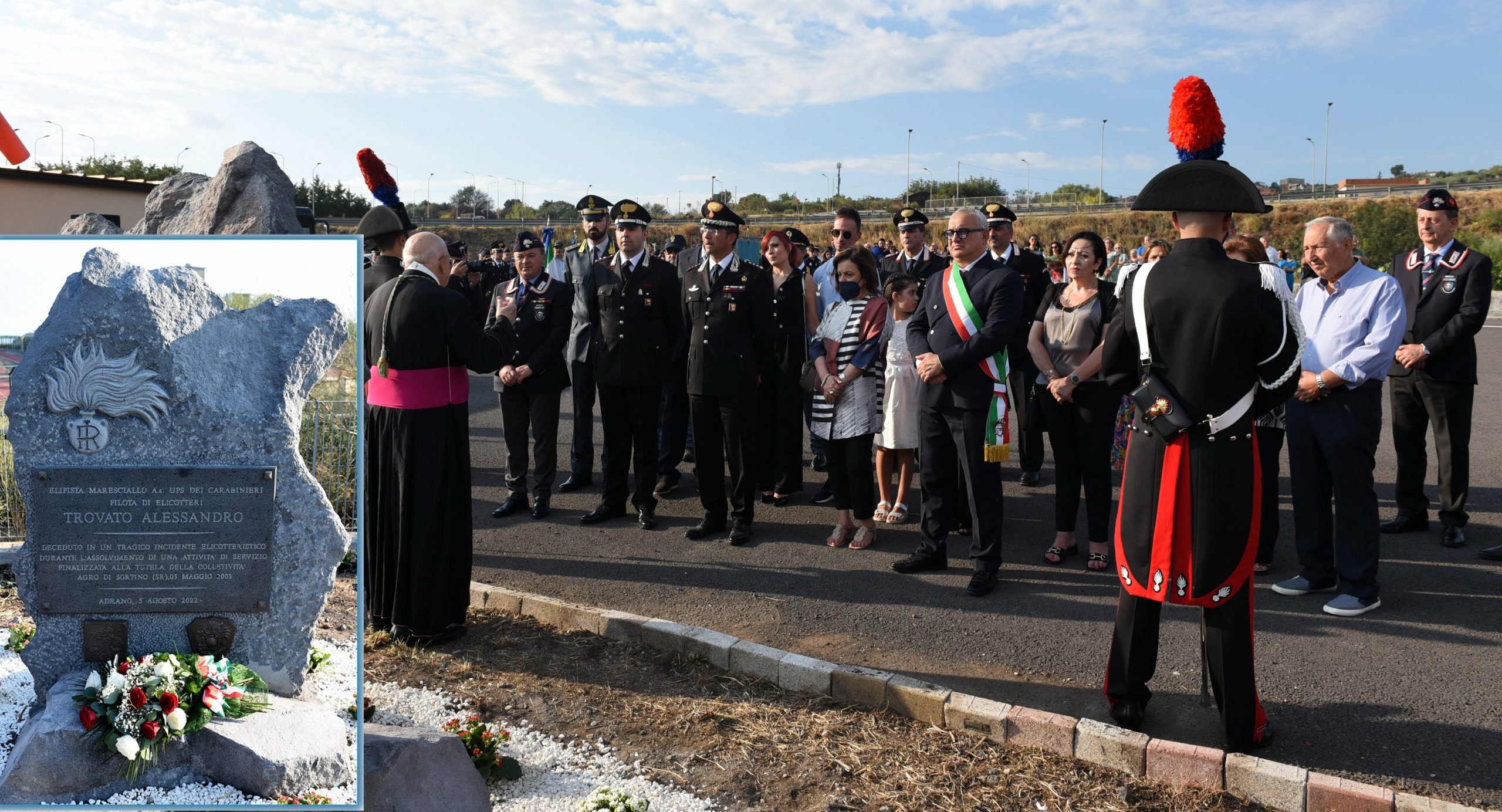 Elisuperficie alla memoria del Maresciallo Trovato