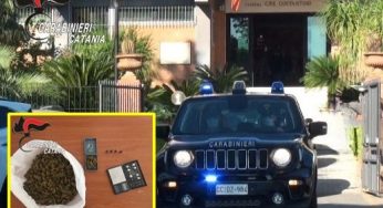 Acireale: marijuana in auto e a casa, arrestato 38enne