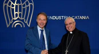 Mons. Renna incontro imprenditori a Catania