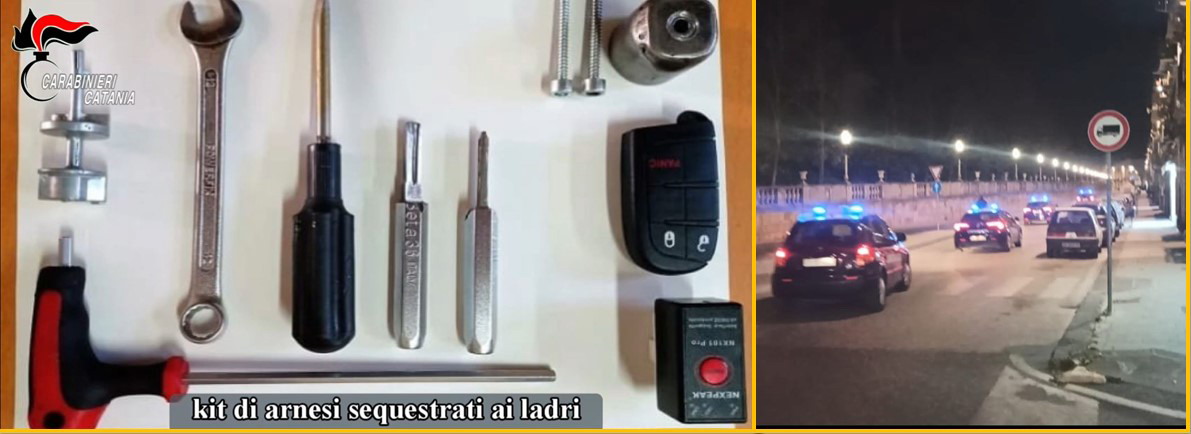 Caltagirone: sgominata banda specializzata nel furto e ricettazione di auto