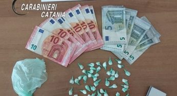 Acireale: cocaina nel materasso, 30enne arrestato dai Carabinieri