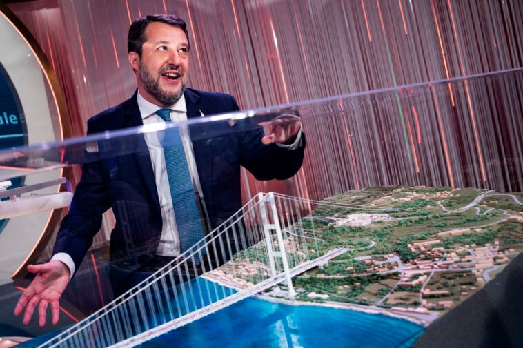 Ponte sullo Stretto: Salvini, “conto di inaugurare i cantieri quest’estate”