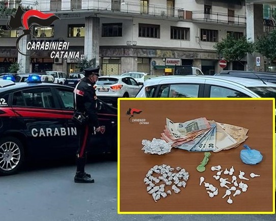 Aci Catena: fugge al controllo dei Carabinieri, inseguito ed arrestato