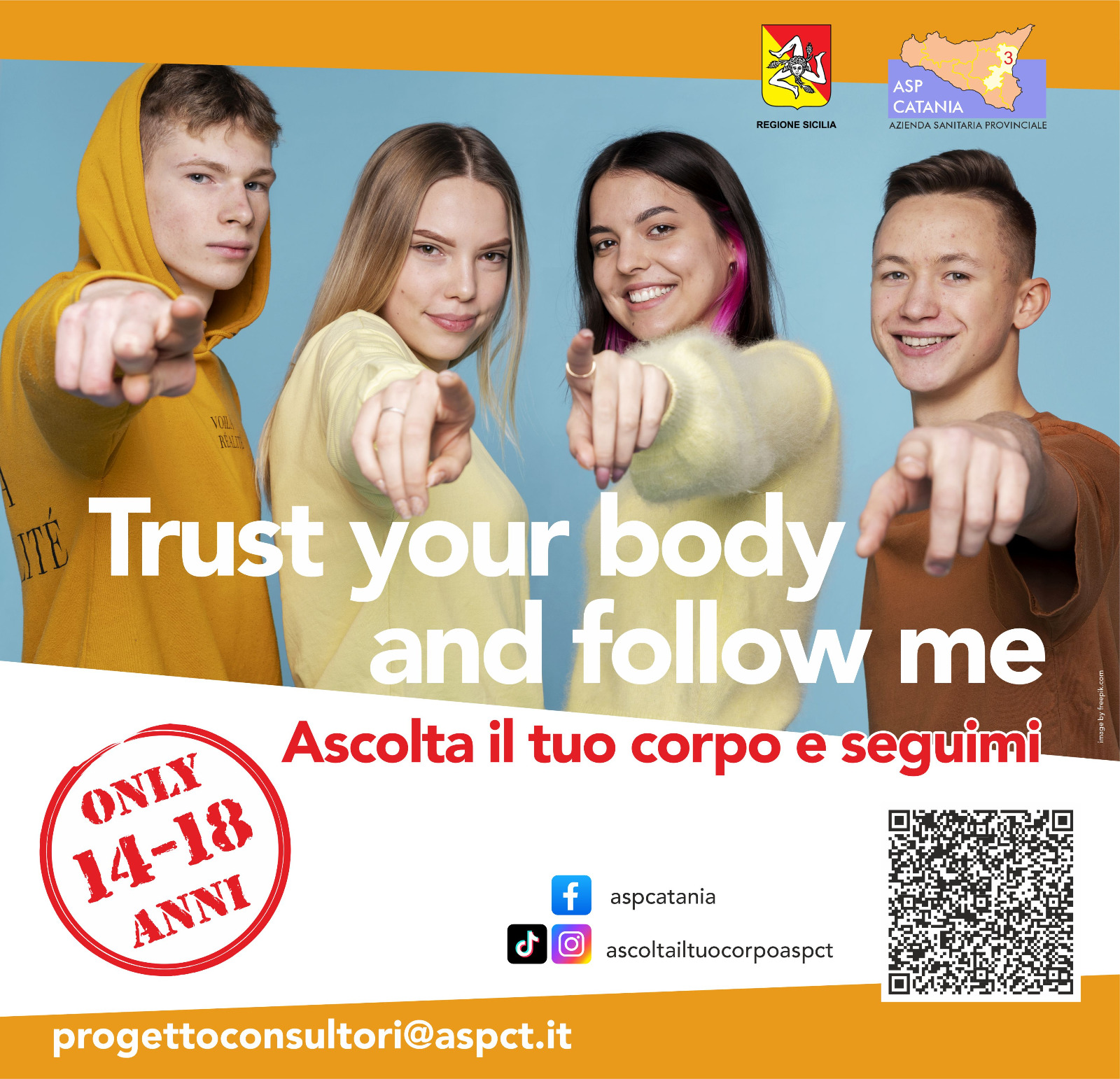 Ascolta il tuo corpo e seguimi! Il progetto dell’Asp di Catania