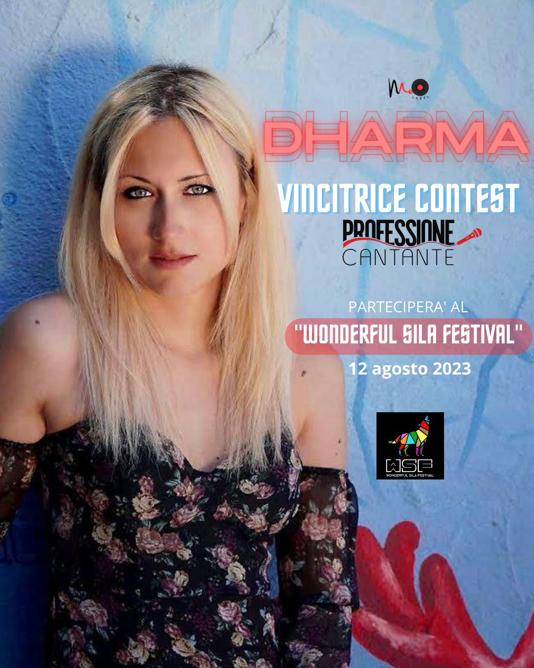 Dharma, cantautrice siciliana, al Wonderful Sila Festival