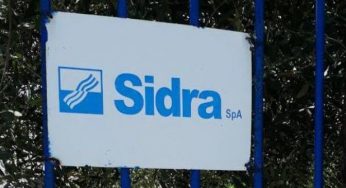 Sidra, “un importante ammanco di acqua in rete di distribuzione”.