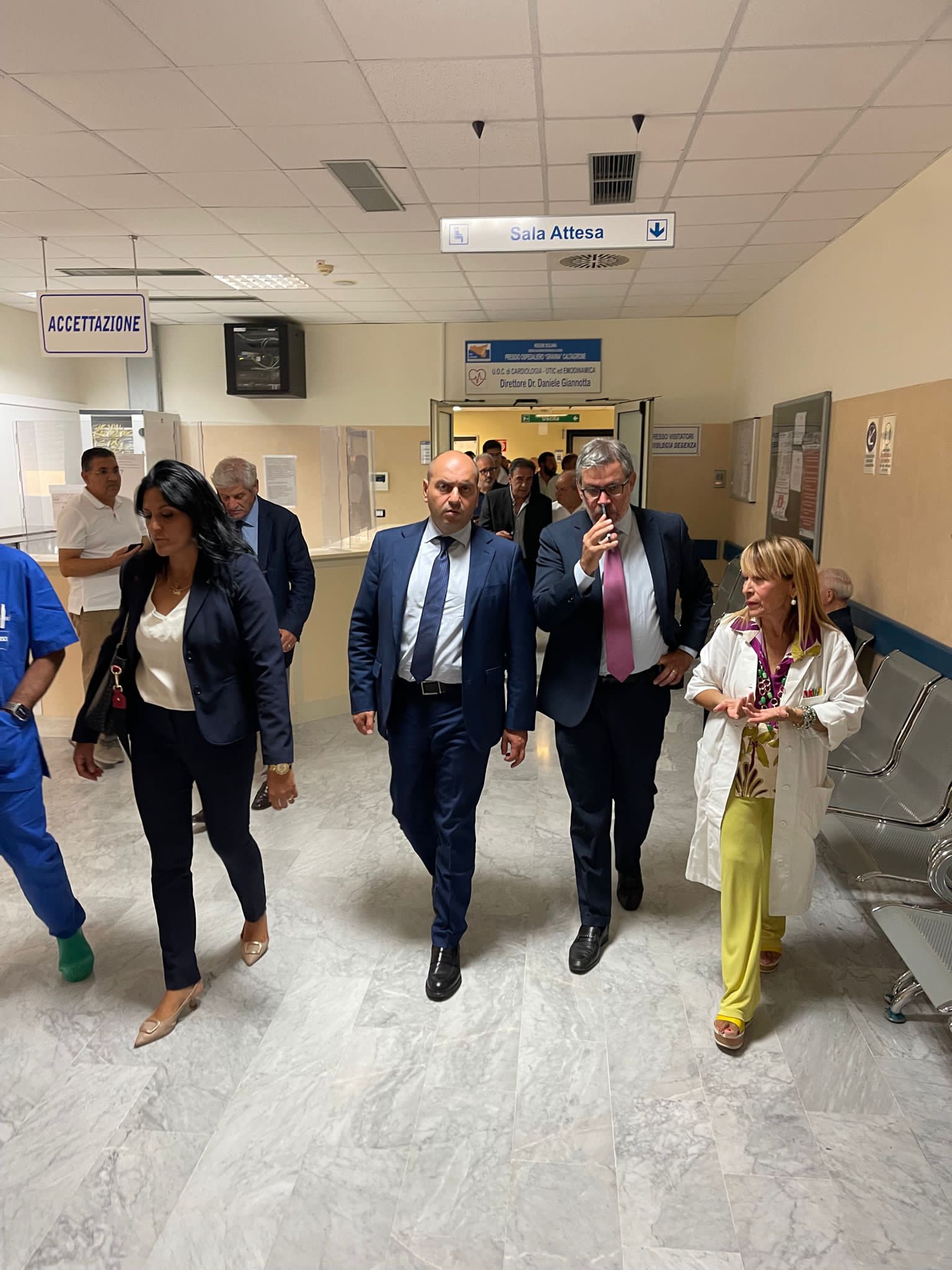 Visita ispettiva agli ospedali di Paternò e Caltagirone