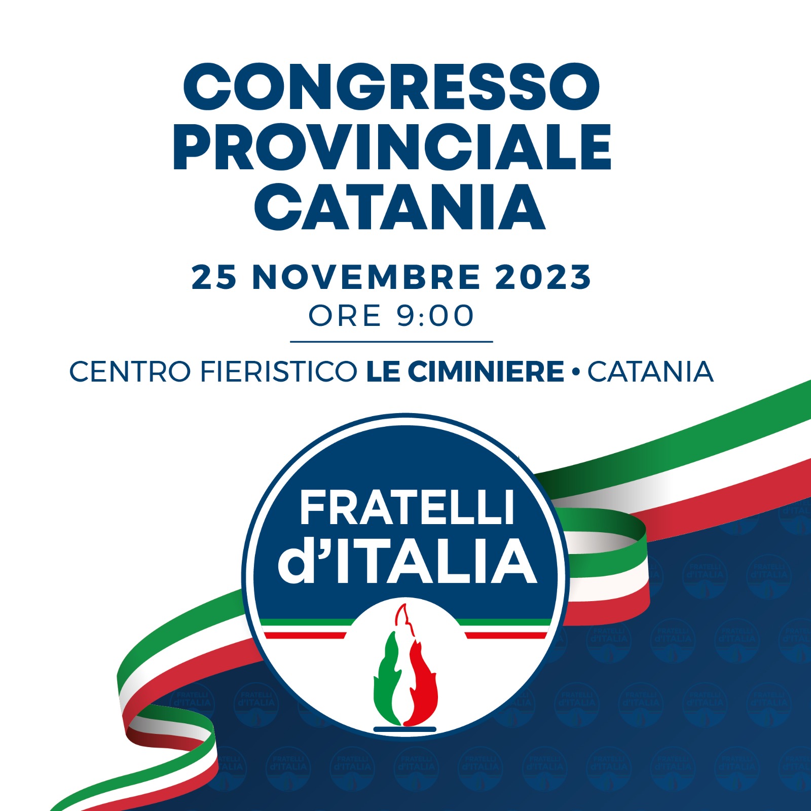 Fratelli d’Italia: al via i congressi provinciale e comunale di Catania