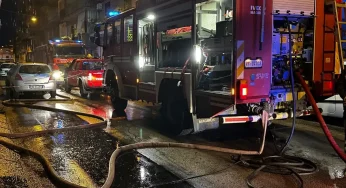 Incendio in un appartamento nel Catanese