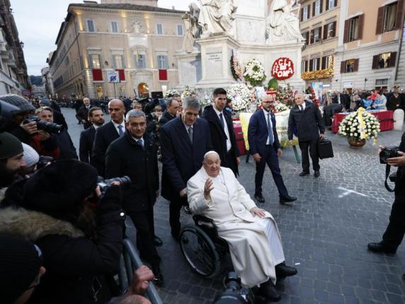 Papa Francesco, “il nostro destino non e’ la guerra, ma la pace”
