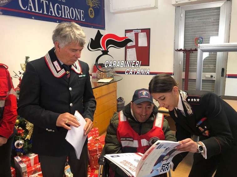 Caltagirone: scambio di auguri presso la sede dell’Associazione Nazionale Carabinieri