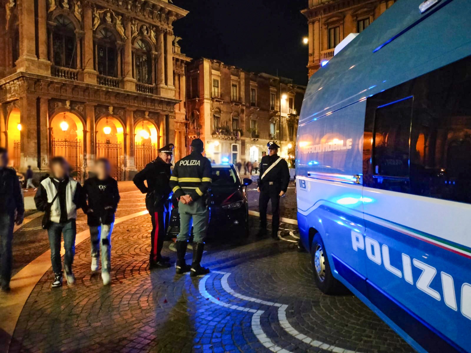 Movida, senza sosta i controlli delle forze di polizia