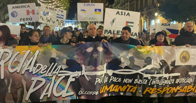 Anche a Catania la marcia della pace