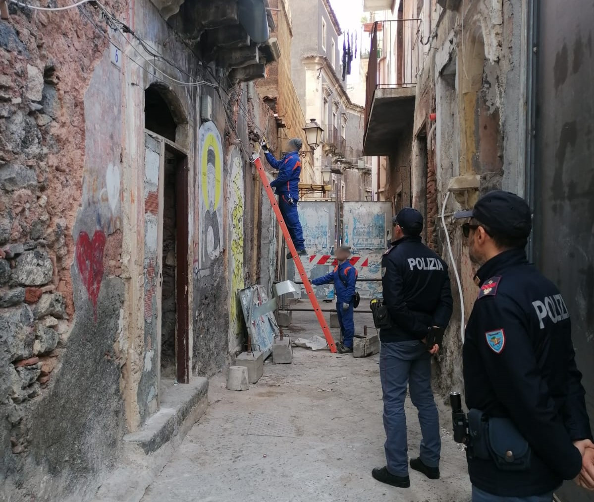 Continuano i controlli a San Berillo Vecchio