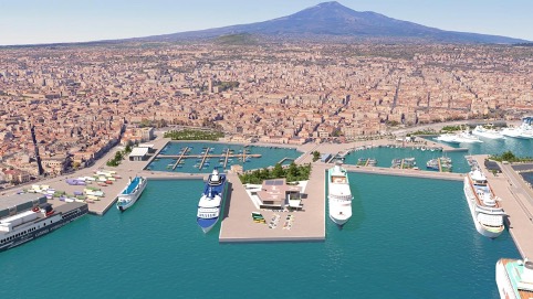 Il futuro porto di Catania aperto ai cittadini