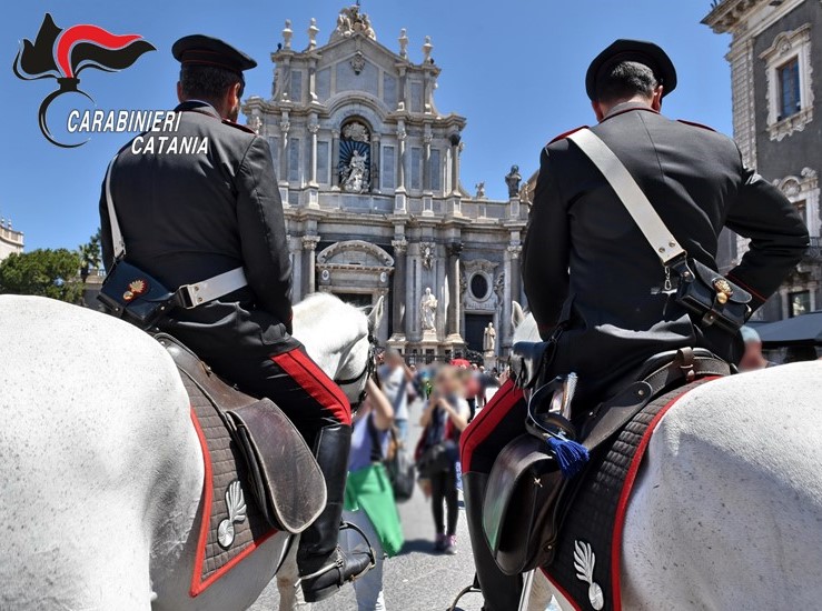 Controlli straordinari dei carabinieri su Catania e provincia
