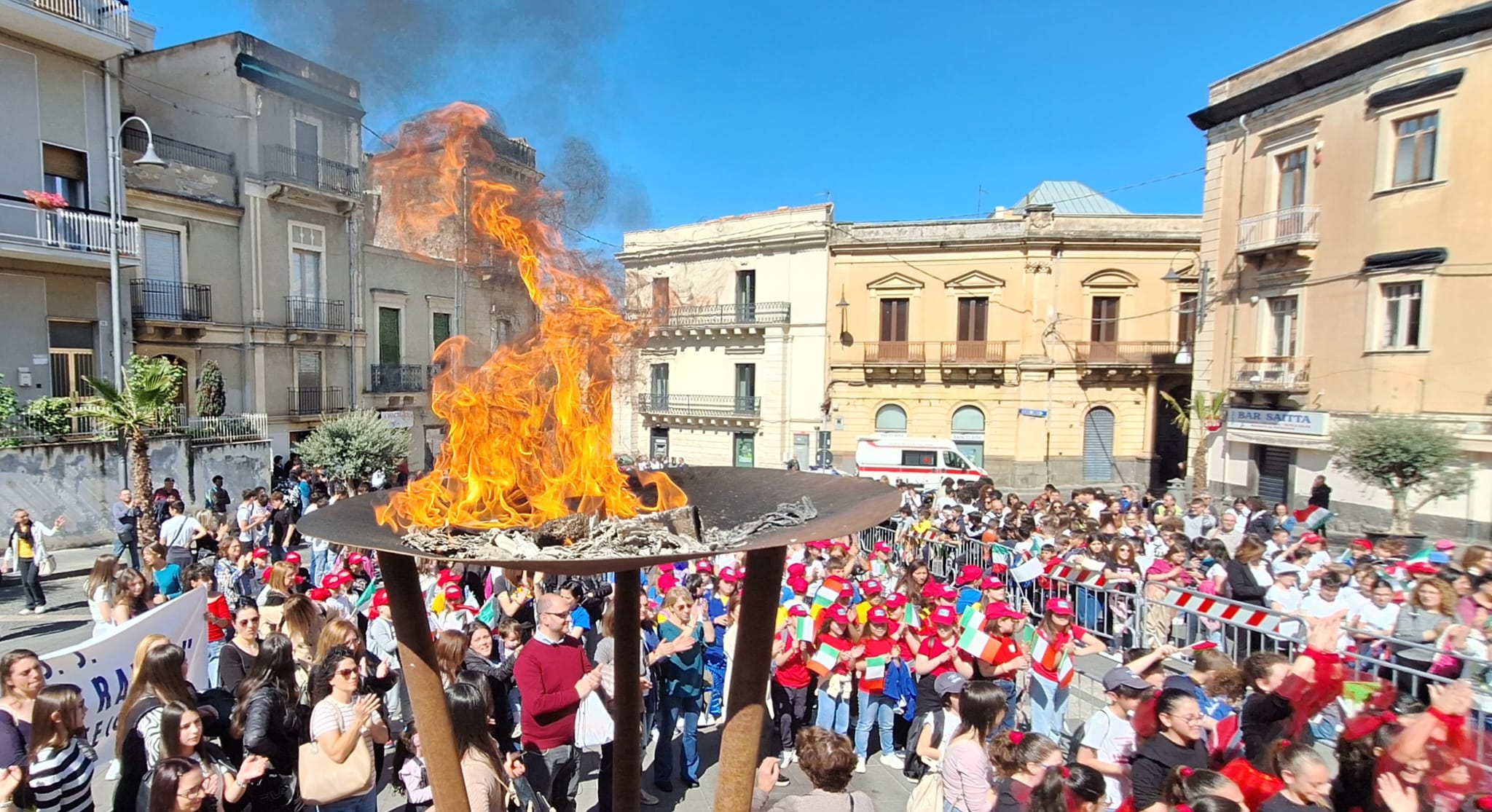 Inaugurate le Olimpiadi di primavera di Bronte