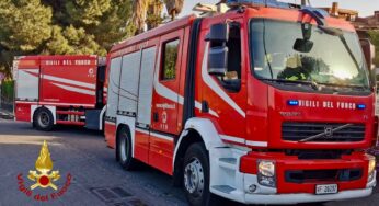 Incendio in villetta, nessun ferito