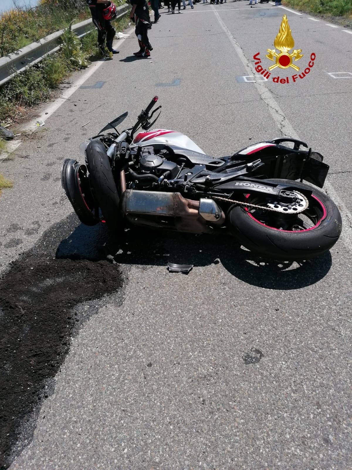 Incidente stradale tra due moto a Linguaglossa (CT