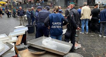 Controlli allo storico mercato della “Pescheria” di Catania