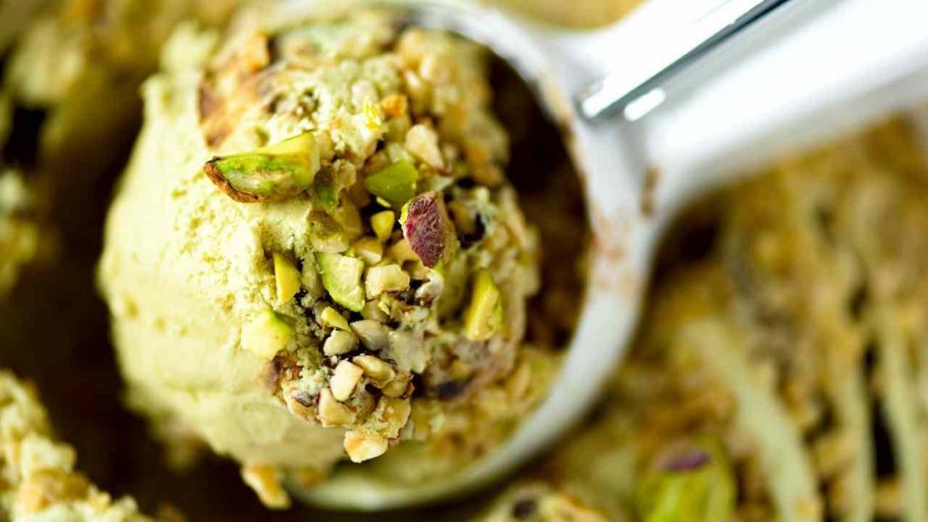 Gelato al pistacchio di Bronte