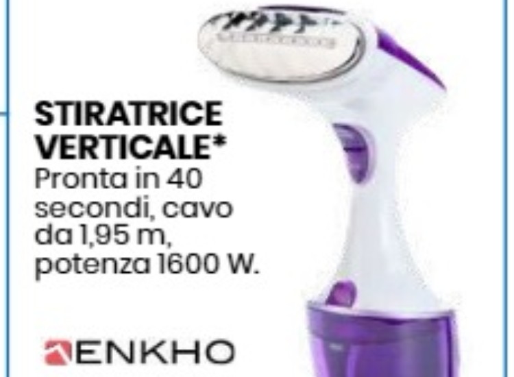 Stiratrice verticale Eurospin 