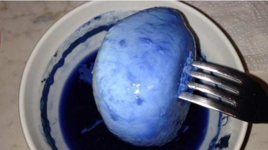 Mozzarella blu