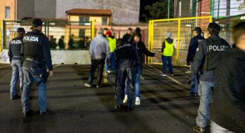 Rissa allo stadio Massimino: arrestati due tifosi per violenza aggravata e danneggiamento