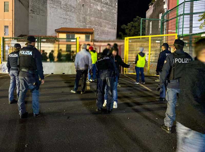 Rissa allo stadio Massimino: arrestati due tifosi per violenza aggravata e danneggiamento