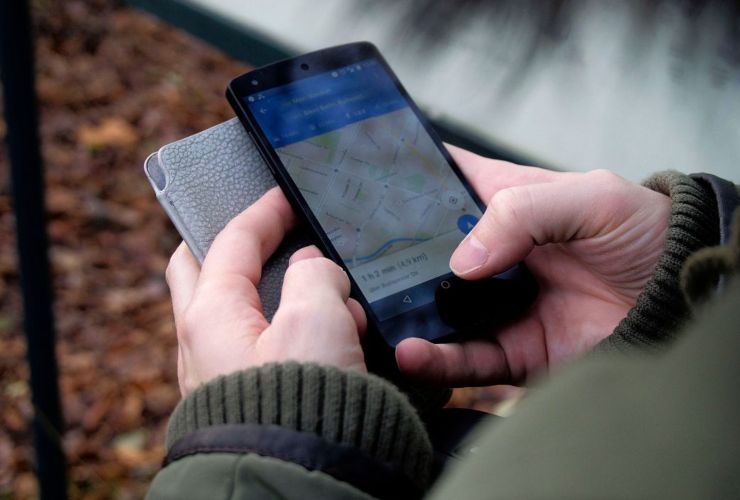 Utilizzare Google Maps sullo smartphone